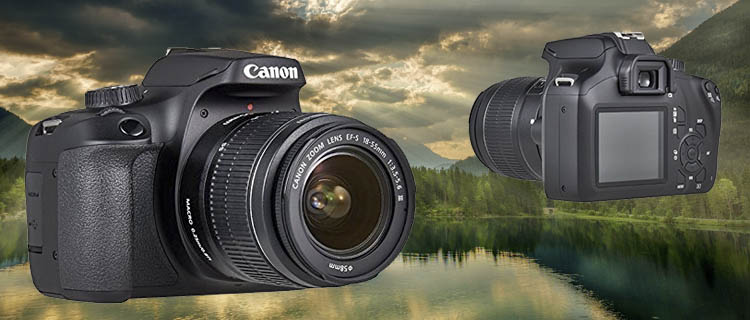 Canon EOS 4000D + objetivo EF-S 18-55mm III - Comprar cámara de fotos Réflex barata o una cámara Bridge online