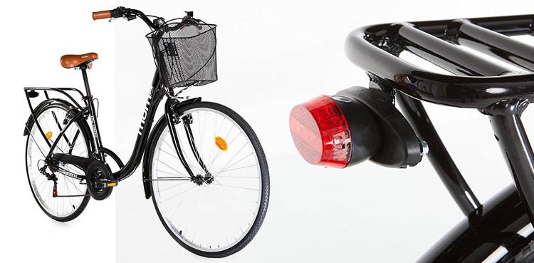 bicicleta de paseo Shimano. Las bicicletas mejor vendidas y valoradas en Amazon