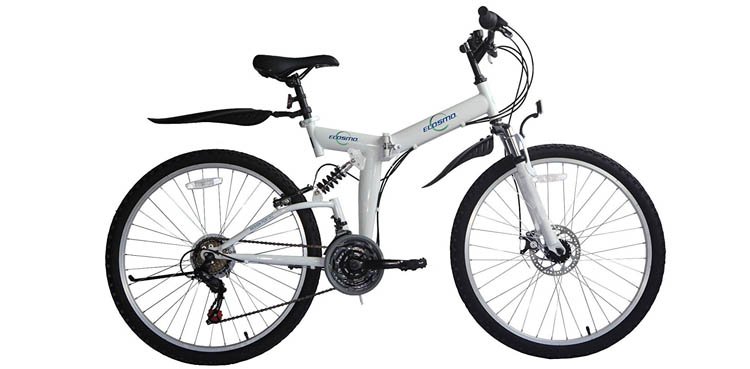 Bicicleta Ecosmo plegable. Las bicicletas mejor vendidas y valoradas en Amazon