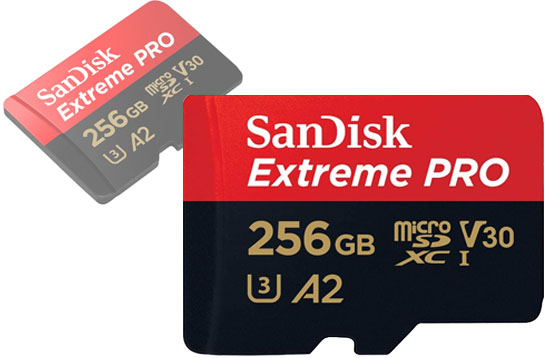 Sandisk Extreme Pro microSD