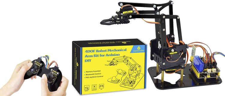 Robot Arm para Arduino es un kit de Brazo Robótico