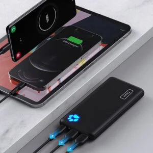 INIU Power Bank fina y ligera con USB C y Triple carga de Alta Velocidad 10.000mAh