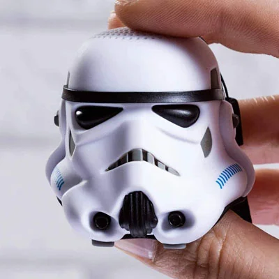Altavoz stormtrooper basico pequeño - Mejores altavoces de Star Wars con tecnología Bluetooth para móviles