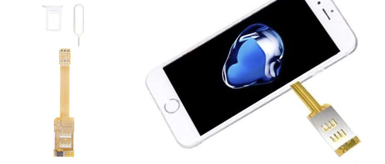 Extensión tarjeta SIM para iPhone. iPhone Dual SIM: tu teléfono Apple Dual SIM o llama con tu iPod