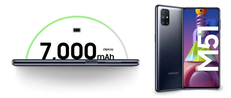 samsung galaxy m51 - Los móviles Samsung más actuales para comprar