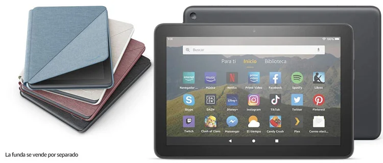 Amazon Tablet Fire HD 8. Las mejores tablets para jugar