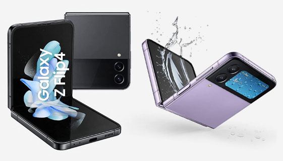 Samsung Galaxy Z Flip4 Smartphone plegable