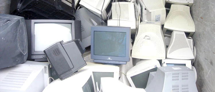 proceso de reciclaje de tubos de rayos catódicos