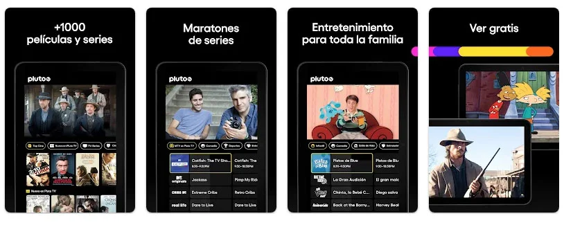 Pluto TV series y películas gratis