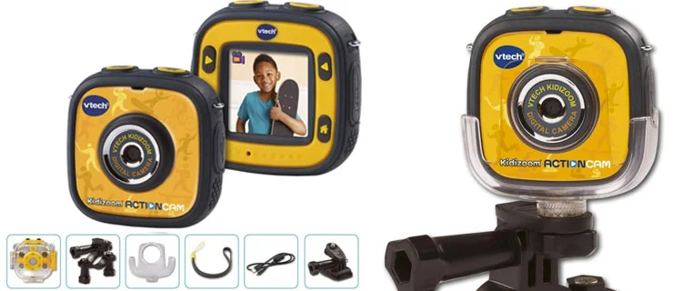 VTech - Kidizoom Action CAM Cámara de Fotos y Vídeos mejor cámara de acción infantil