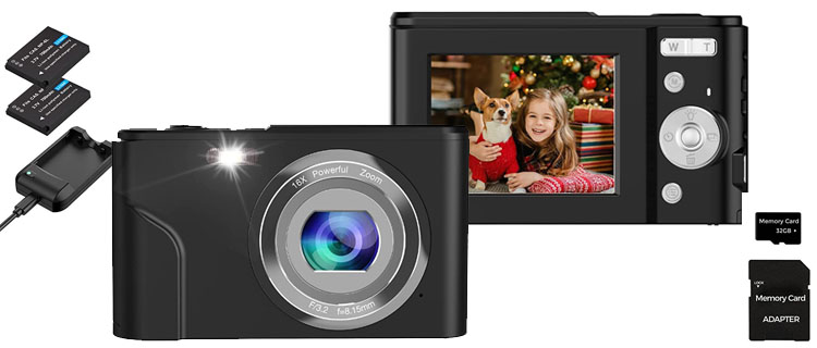 alegría La forma Secretario ➤ Las 13 mejores cámaras compactas digitales baratas