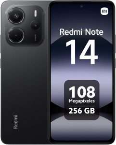 Xiaomi Redmi Note 14 con 8 RAM 256GB Mejor móvil por menos de 250€